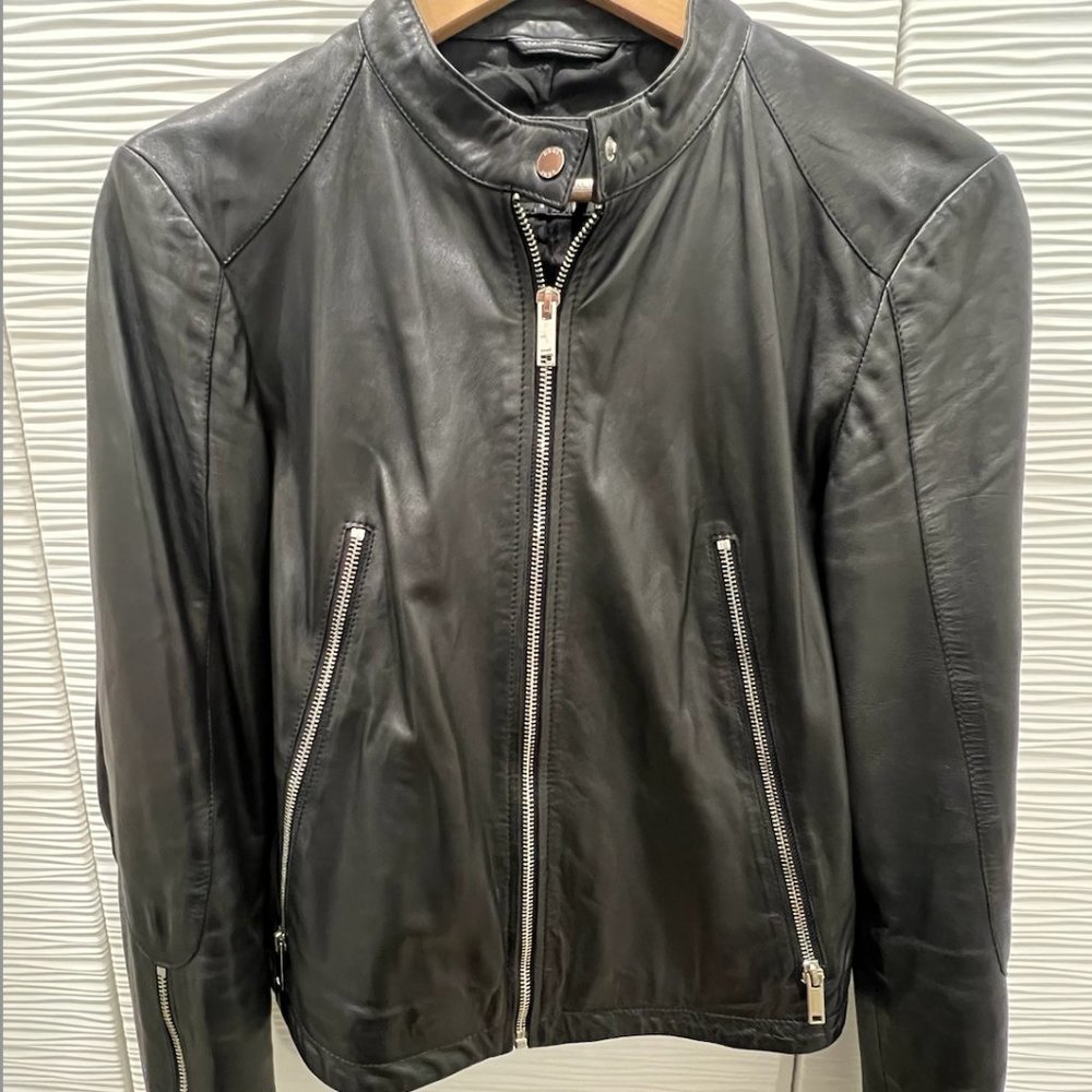 DKNY Real Leather Jacket